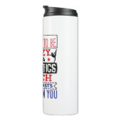 Gymnastiek Coach Funny Appreciation Gift Crazy Thermosbeker (Geroteerd rechts)