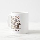 Gymnastiek Coach Gift Koffiemok (Voorkant links)
