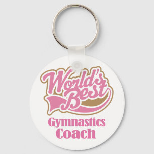 Gymnastiek Coach Gift Sleutelhanger