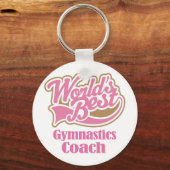 Gymnastiek Coach Gift Sleutelhanger (Voorkant)