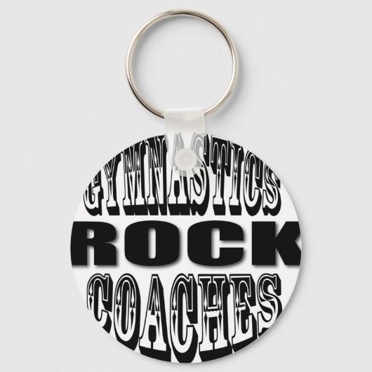Gymnastiek Coach Gift Sleutelhanger (Voorkant)