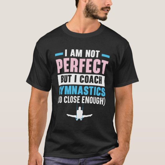 Gymnastiek Coach Gymnast Tumbling Backflip Acrobat T-shirt (Voorkant)