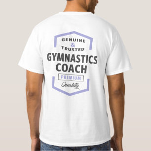 Gymnastiek Coach Logo Gifts. T-shirt
