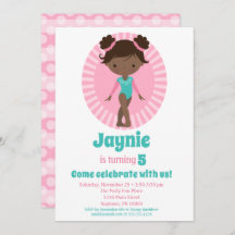 Gymnastiek - Cute African American Birthday Party