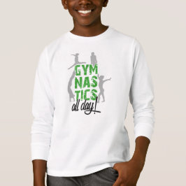 Gymnastiek De hele dag・ Lange hoes T-shirt