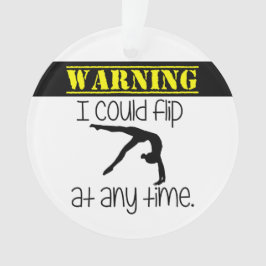 Gymnastiek die ik altijd kan draaien ornament