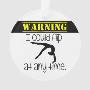 Gymnastiek die ik altijd kan draaien ornament