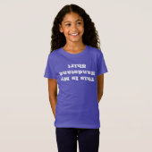 Gymnastiek die ondersteboven het Shirt van de Hand (Voorkant volledig)