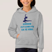 Gymnastiek "Dit is mijn Handstand Hoodie" (Voorkant)