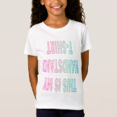 Gymnastiek "Dit is mijn Handstand T-Shirt" T-shirt (Voorkant)