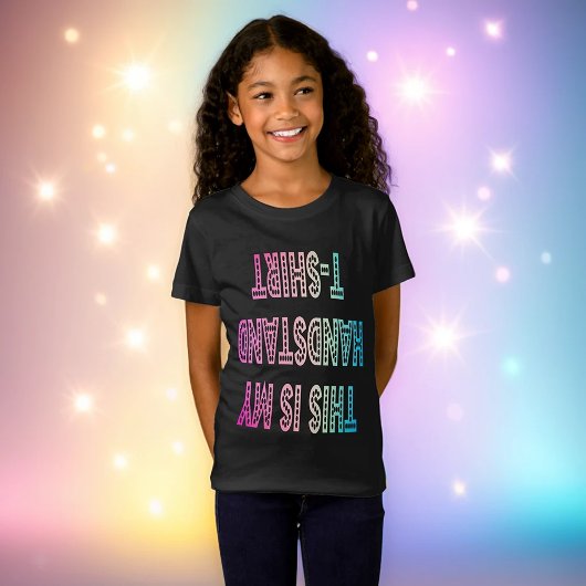 Gymnastiek "Dit is mijn Handstand T-Shirt" T-Shirt