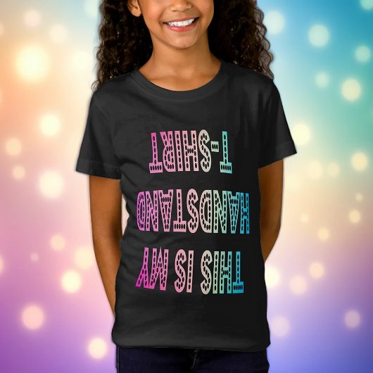Gymnastiek "Dit is mijn Handstand T-Shirt" T-Shirt