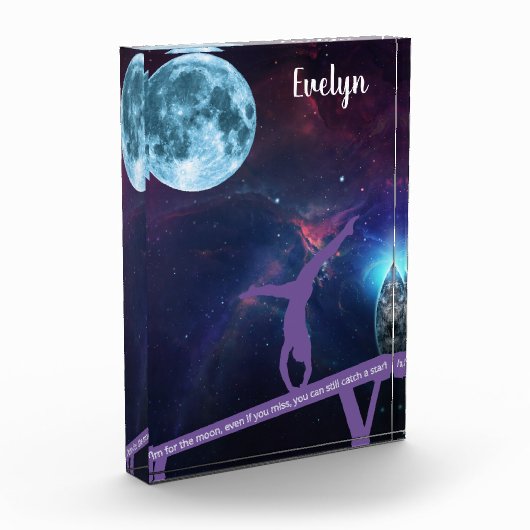 Gymnastiek Doel van de maan Fotoblokken (Links)