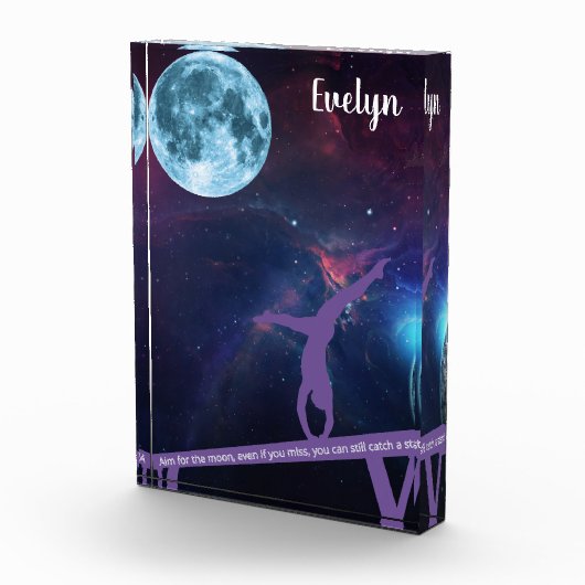 Gymnastiek Doel van de maan Fotoblokken (Rechts)