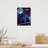 Gymnastiek Doel van het Poster van de maan (Keuken)