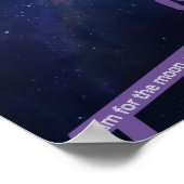 Gymnastiek Doel van het Poster van de maan (Hoek)