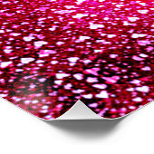 Gymnastiek drijvende harten perfect poster (Hoek)