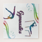 Gymnastiek Dromen Gymnast Legpuzzel (Horizontaal)