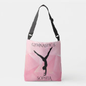 Gymnastiek dwars lichaam twee zijkanten tas. crossbody tas (Voorkant)