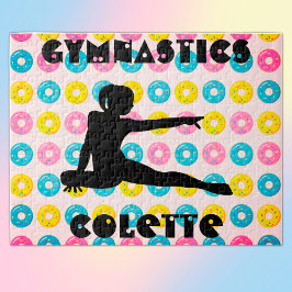 Gymnastiek en Donuts Puzzle Legpuzzel