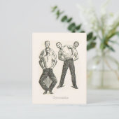 Gymnastiek en lichaamsbeweging 1 briefkaart (Staand voorkant)