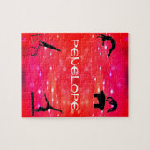 Gymnastiek Events Personalized Girls Puzzle Legpuzzel (Horizontaal)