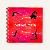 Gymnastiek Events Speciaal Spiral Notitieboek (Voorkant)