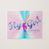 Gymnastiek - Fly Girl Puzzle Legpuzzel (Horizontaal)