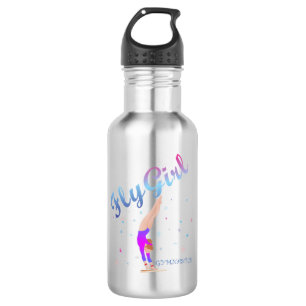 Gymnastiek - Fly Girl Stainless Steel Water Bottle Waterfles