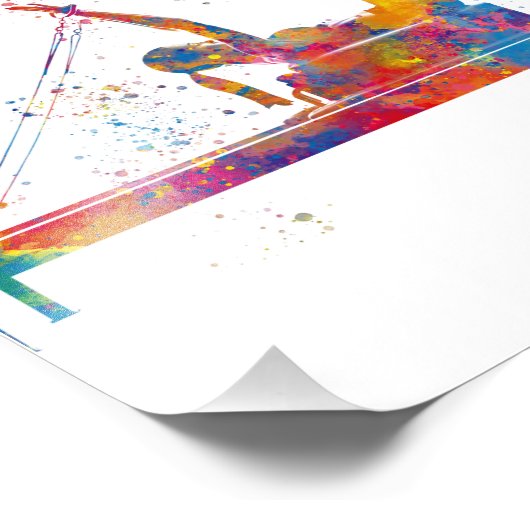 gymnastiek foto afdruk (Hoek)