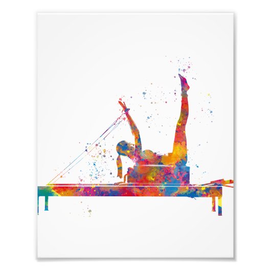 gymnastiek foto afdruk (Voorkant)