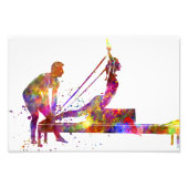 gymnastiek foto afdruk (Voorkant)