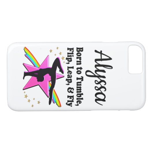 GYMNASTIEK GEBOREN OM TE TUIMELEN Case-Mate iPhone CASE (Achterkant (Horizontaal))