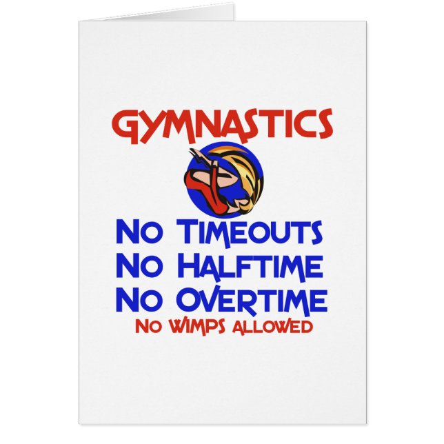 Gymnastiek Geen Wimps (Voorkant)