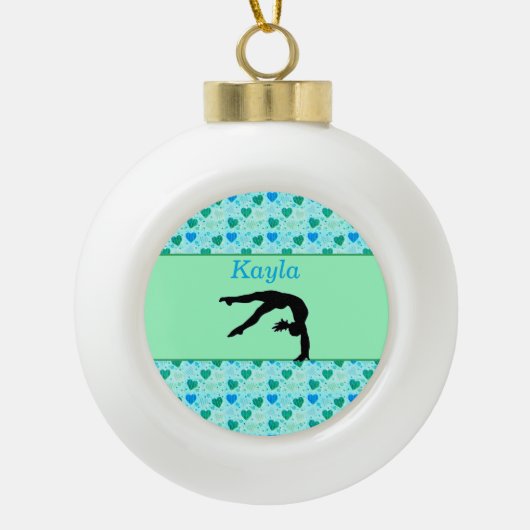 Gymnastiek Geheel omgevormd Ornament (Voorkant)