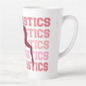 Gymnastiek geïnspireerd latte mok (Rechts)