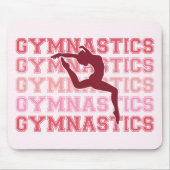 Gymnastiek geïnspireerd muismat (Voorkant)