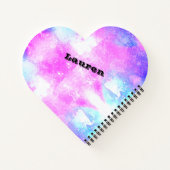 Gymnastiek Gepersonaliseerd Notitieboek (Achterkant)