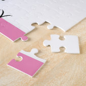 Gymnastiek gepersonaliseerde puzzel. legpuzzel (Zijkant)