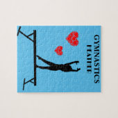 GYMNASTIEK GEPUBLICEERD MET GYMNAST OP BALANS LEGPUZZEL (Horizontaal)