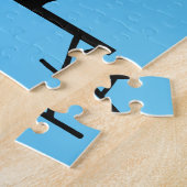 GYMNASTIEK GEPUBLICEERD MET GYMNAST OP BALANS LEGPUZZEL (Zijkant)