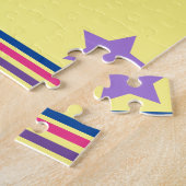 GYMNASTIEK GEPUBLICEERD VOOR MEISJES GEPERSONALISE LEGPUZZEL (Zijkant)