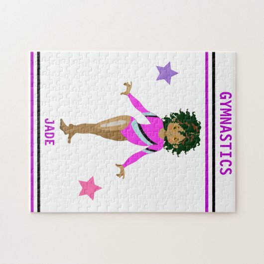 GYMNASTIEK GEPUBLICEERD VOOR MEISJES LEGPUZZEL (Horizontaal)