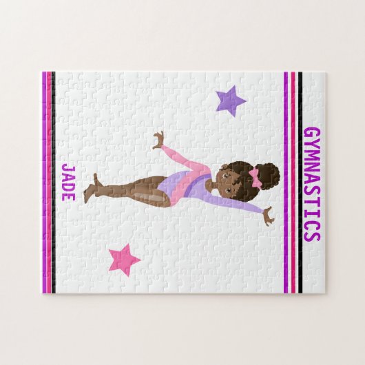 GYMNASTIEK GEPUBLICEERD VOOR MEISJES LEGPUZZEL (Horizontaal)