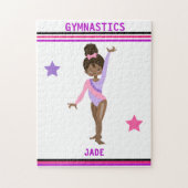 GYMNASTIEK GEPUBLICEERD VOOR MEISJES LEGPUZZEL (Verticaal)