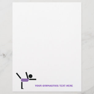 Gymnastiek geschenken, gymnastiek performer flyer