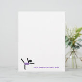 Gymnastiek geschenken, gymnastiek performer flyer (Staand voorkant)