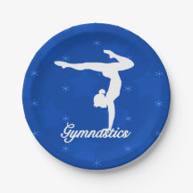 Gymnastiek Girl Blue Stars