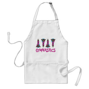 Gymnastiek Girl Gymnast Acrobat Tumbling Dance Standaard Schort