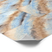 Gymnastiek gouden hart met gymnastiek poster (Hoek)